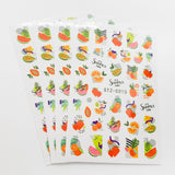 Fruit Splash Stickers